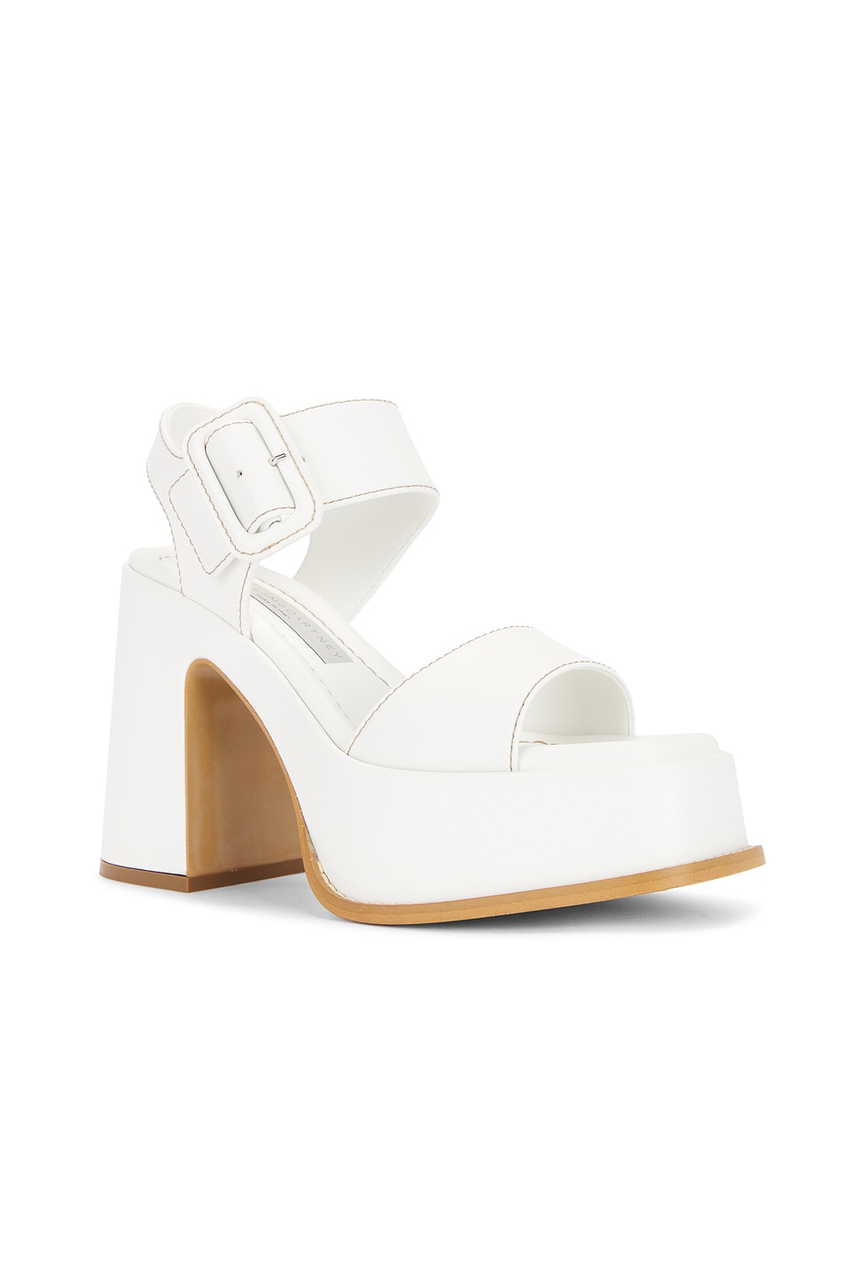 Shop Stella Mccartney Skyla Sandal In White