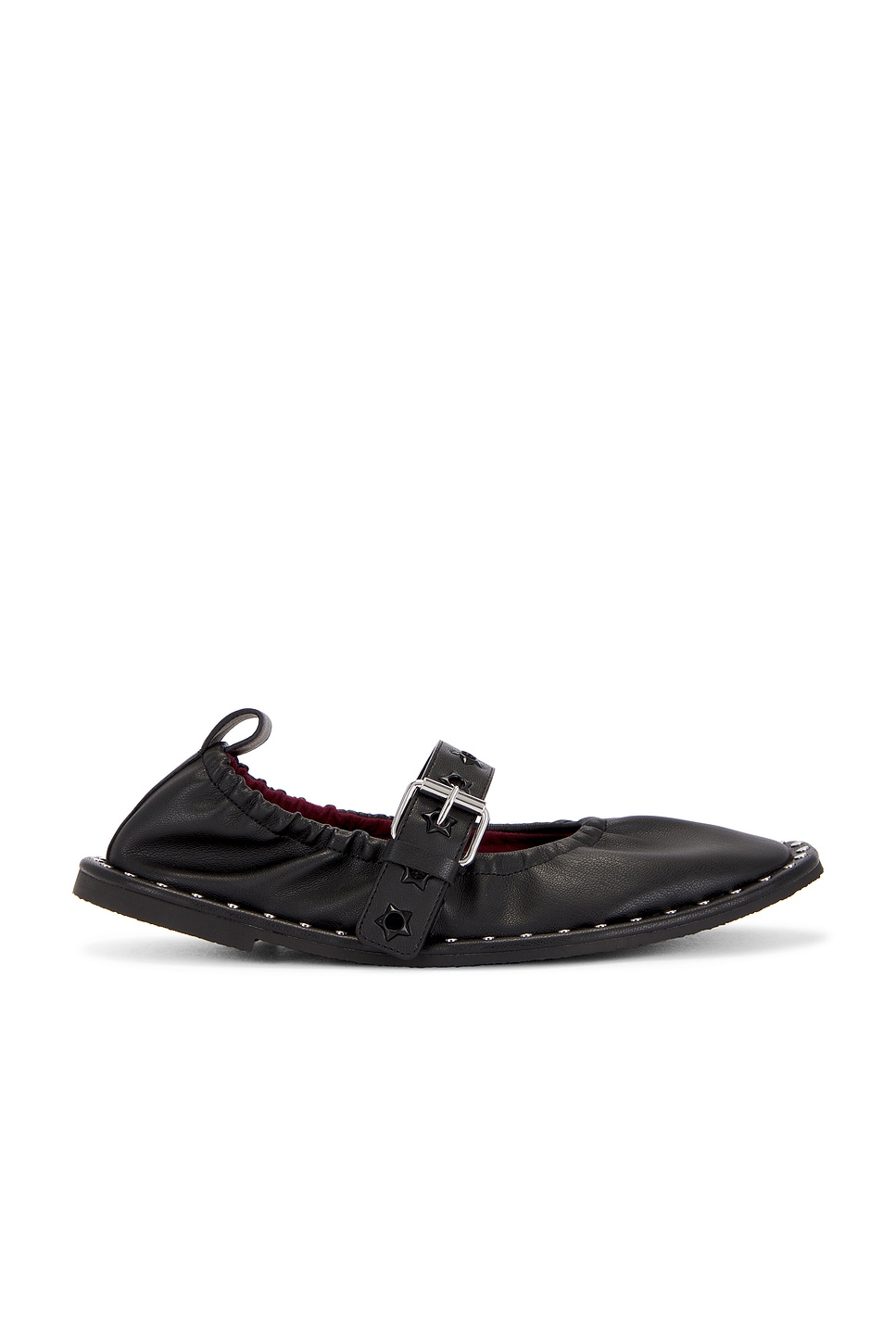 Image 1 of Stella McCartney Falabella Flat in Black