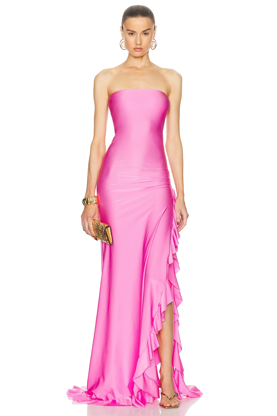 Image 1 of Shani Shemer Shawn Maxi Dress in Pink Macaron
