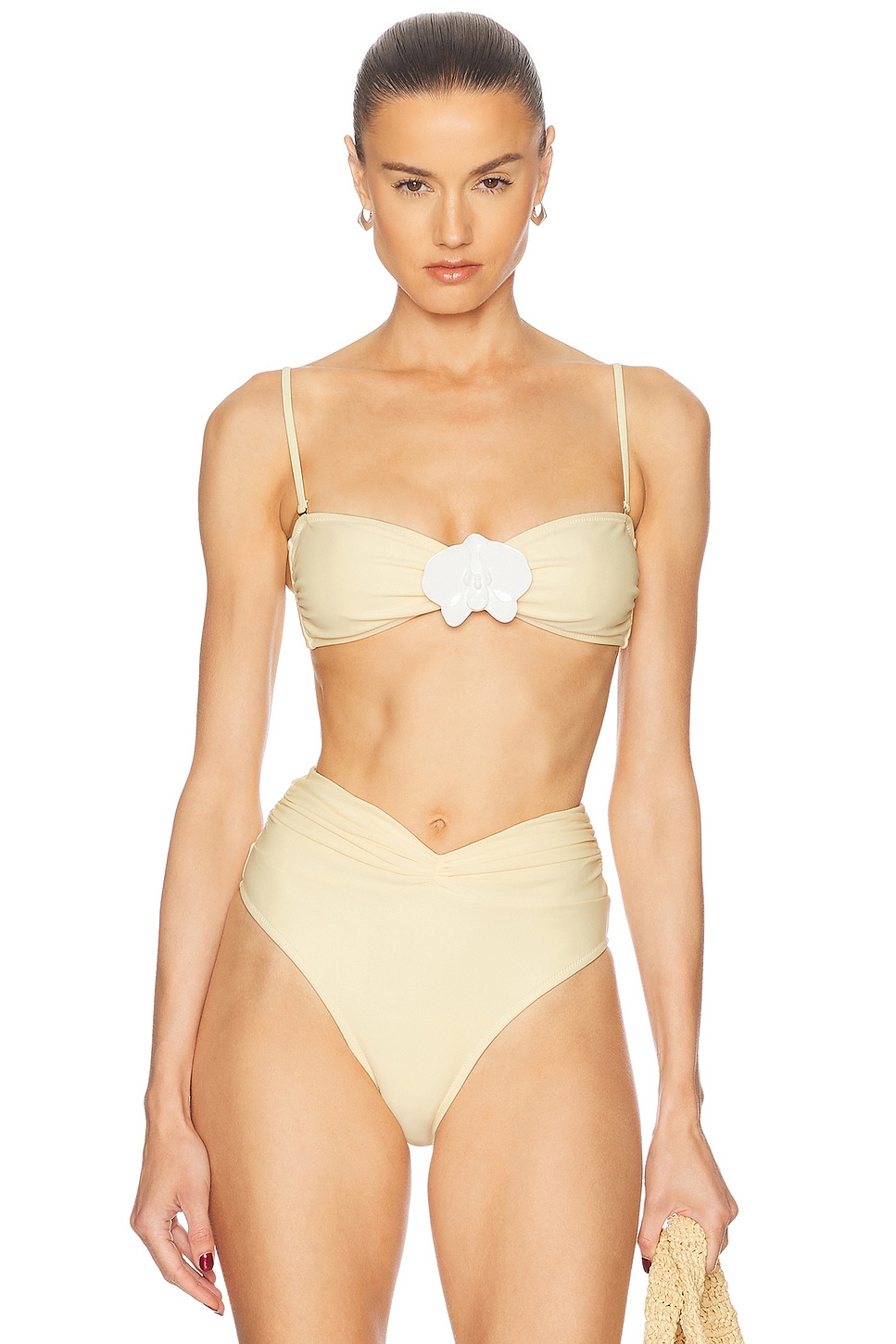 Callisto Bikini Top in Lemon