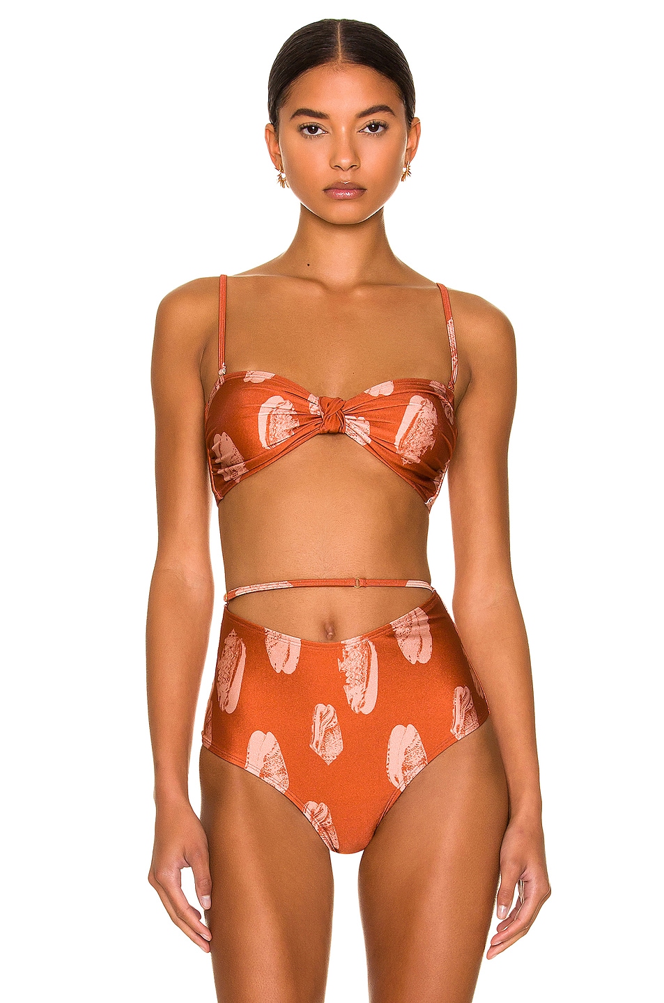 Image 1 of Shani Shemer Kith Bikini Top in Shells