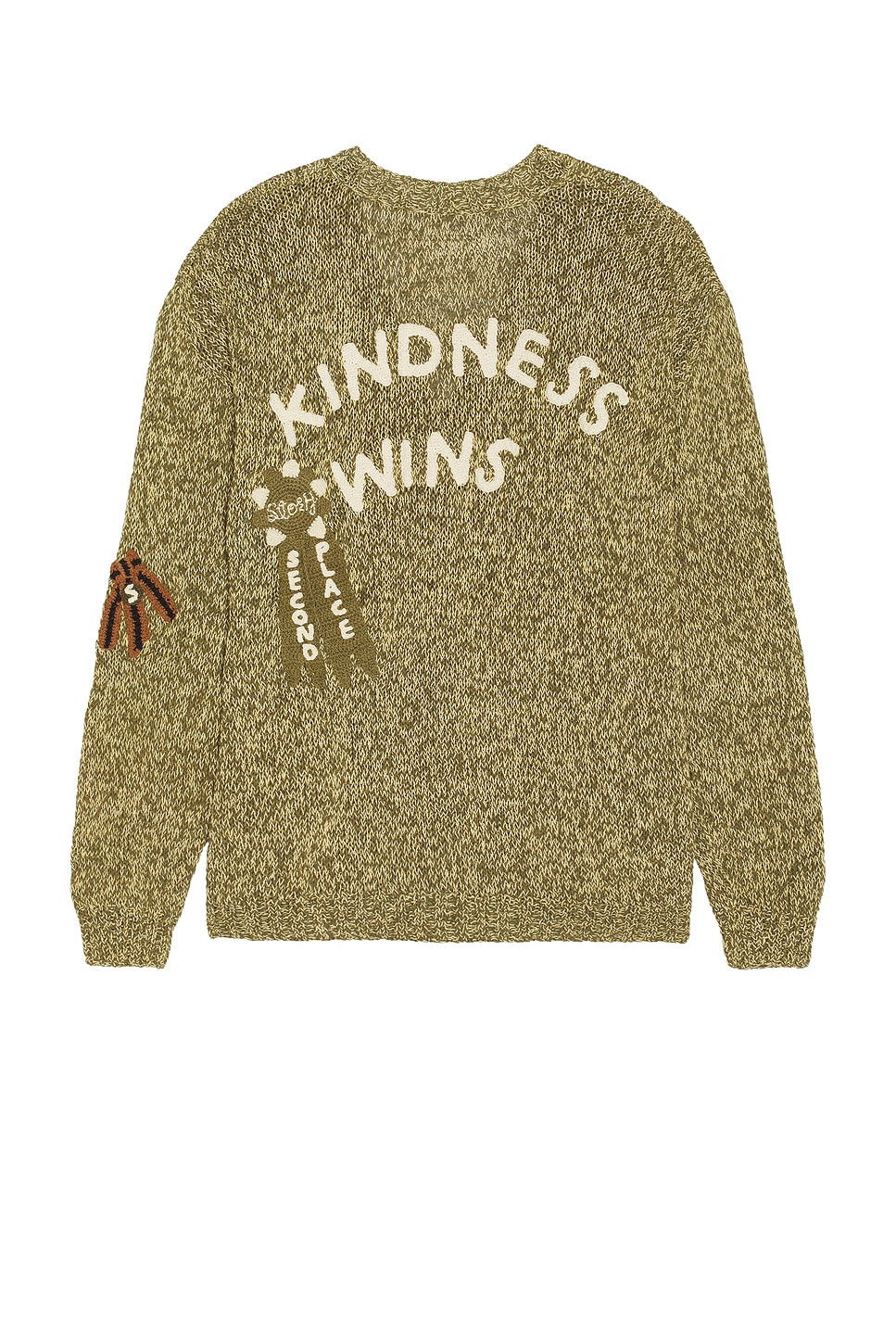 Story Mfg. Twinsun Cardigan In Olive Rosette