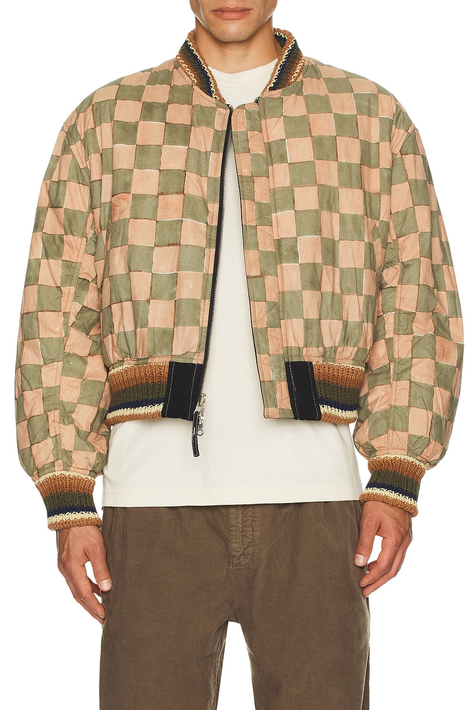 Image 1 of Story mfg. Seed Bomber Jacket in Black Wonky-Wear