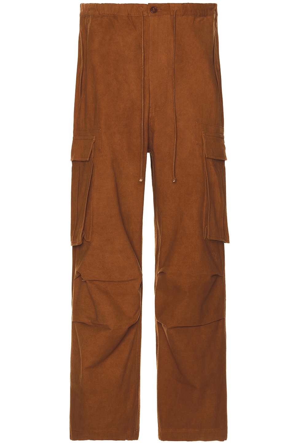 Image 1 of Story mfg. Slub Peace Pants in Bark Brown Slub