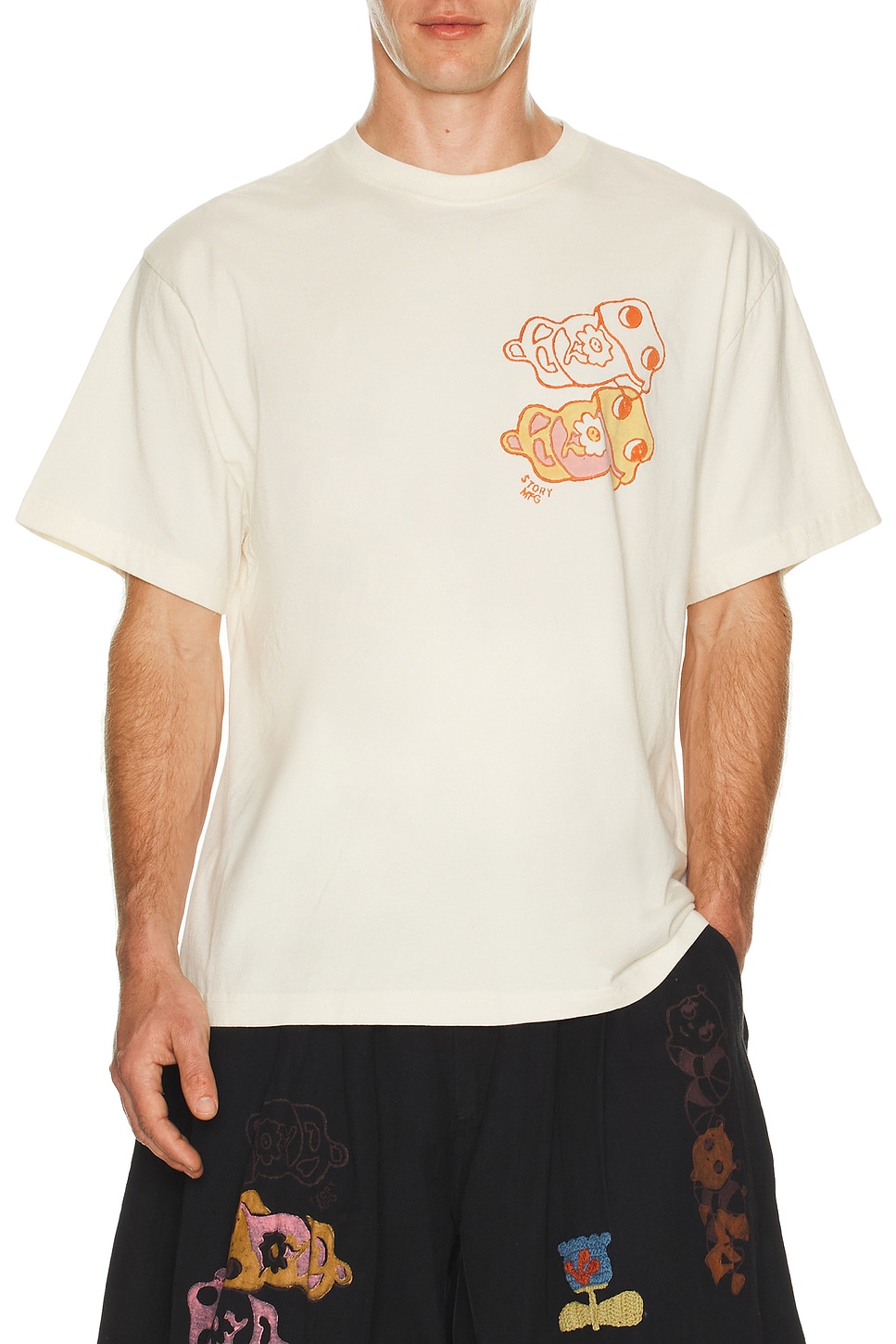 Story Mfg. Grateful Tee In Multi