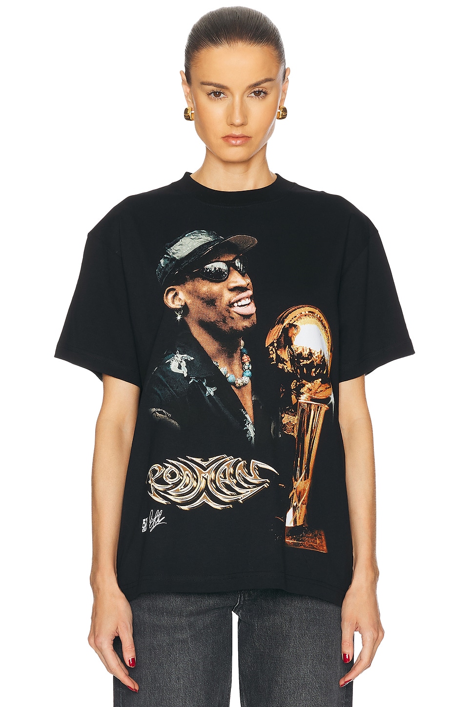 Rodman Trophy Tee in Black