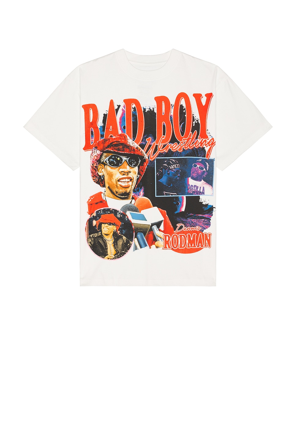 Image 1 of Stadium LA Bad Boy Wrestling Tee in White