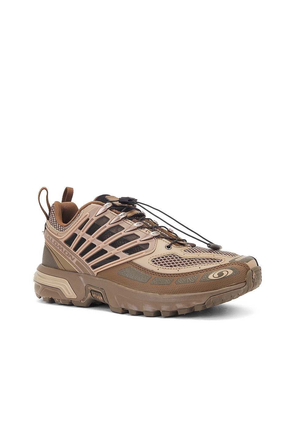 Shop Salomon Acs Pro Desert In Dark Earth  Caribou  & Wren