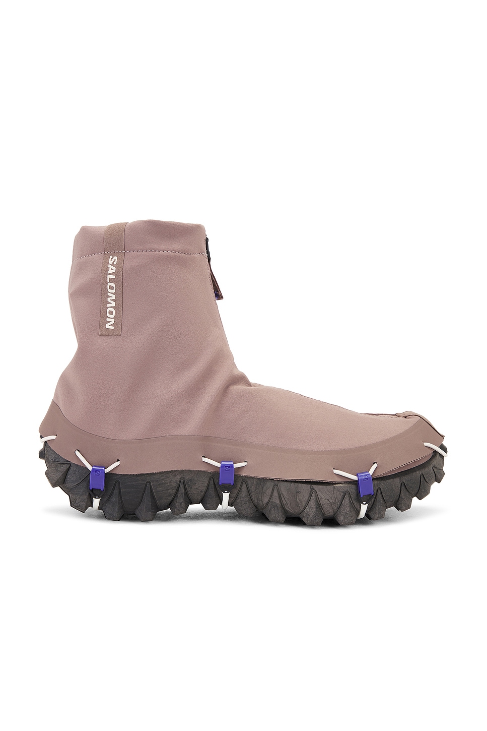 Image 1 of Salomon Snowclog Advanced in Iron, Silver Cloud, & Clematis Blue