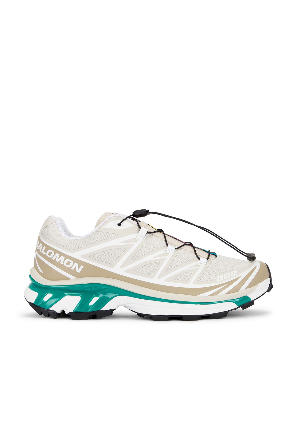 Image 1 of Salomon XT-6 in Rainy Day, Chinchilla, & Dynasty Green