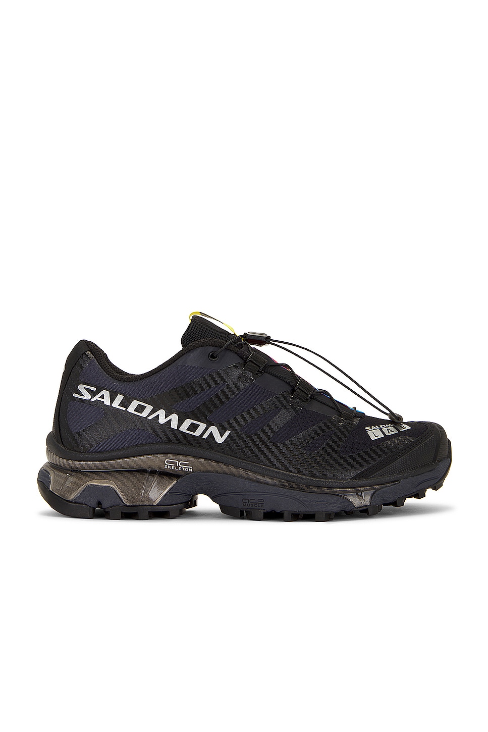 Image 1 of Salomon XT-4 OG Sneaker in Black, Ebony, & Silver Metal