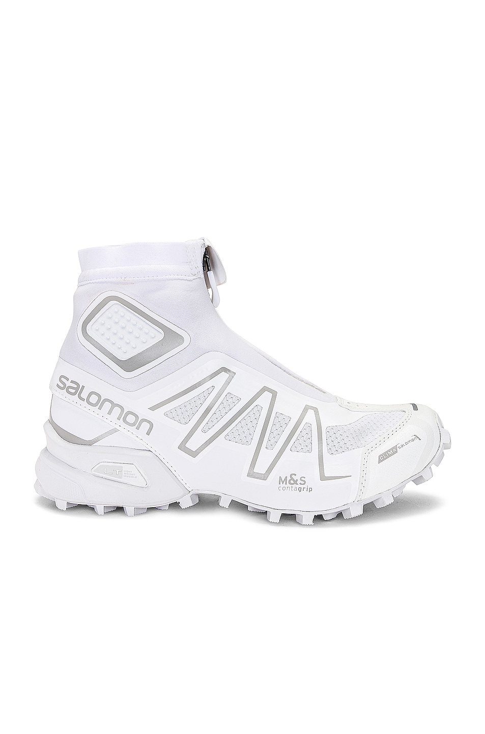 Image 1 of Salomon Snowcross Sneakers in White, White, & Lunar Rock