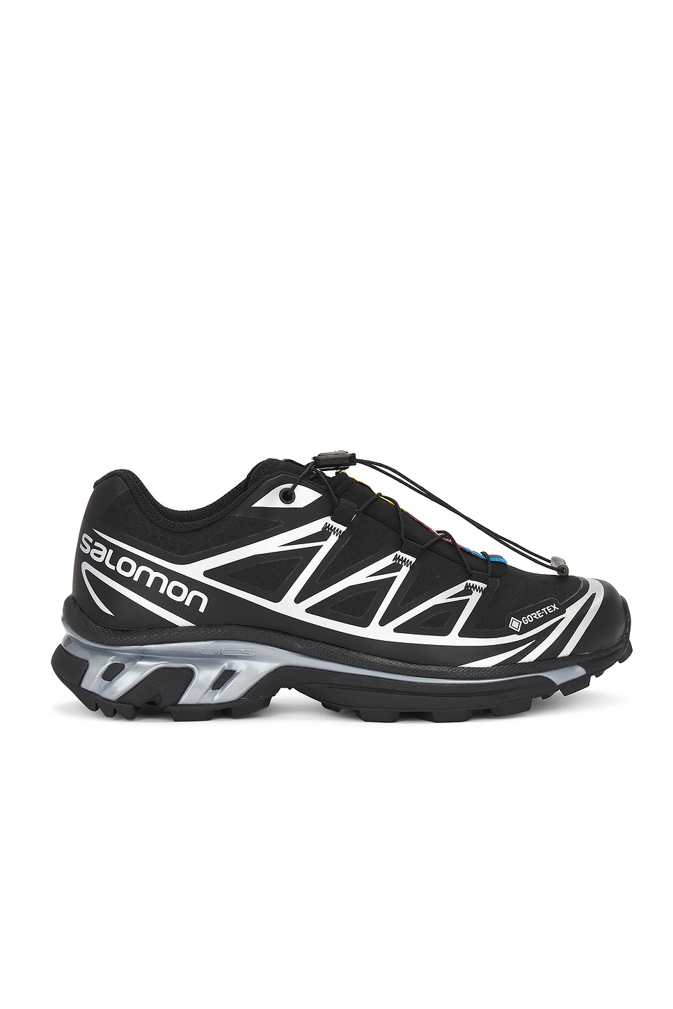 Image 1 of Salomon XT-6 GTX Sneaker in Black & Silver