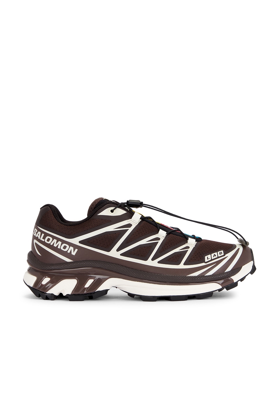 Image 1 of Salomon XT-6 Sneaker in Black Coffee, French Roast, & Vanilla Ice