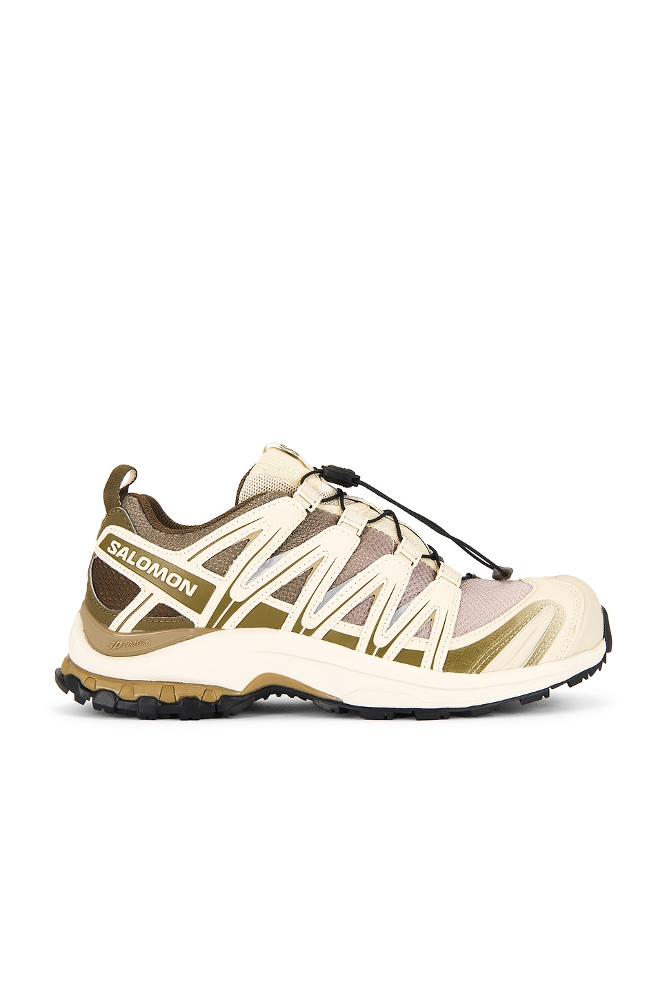Image 1 of Salomon XA Pro 3D Sneaker in Stone Gray, Almond Milk, & Black