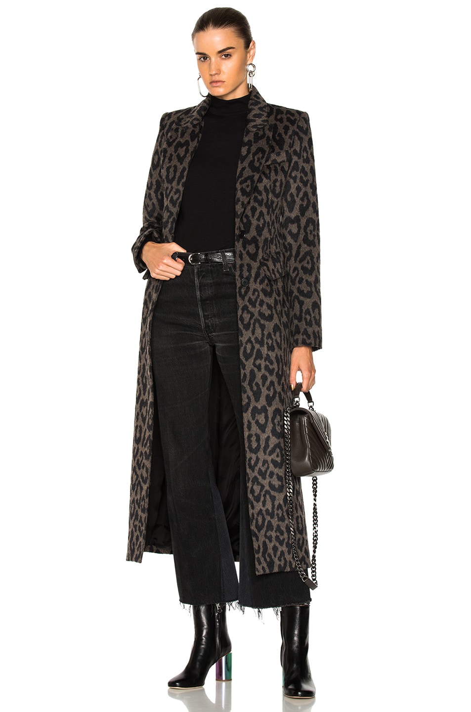 Image 1 of Smythe Brando Coat in Leopard
