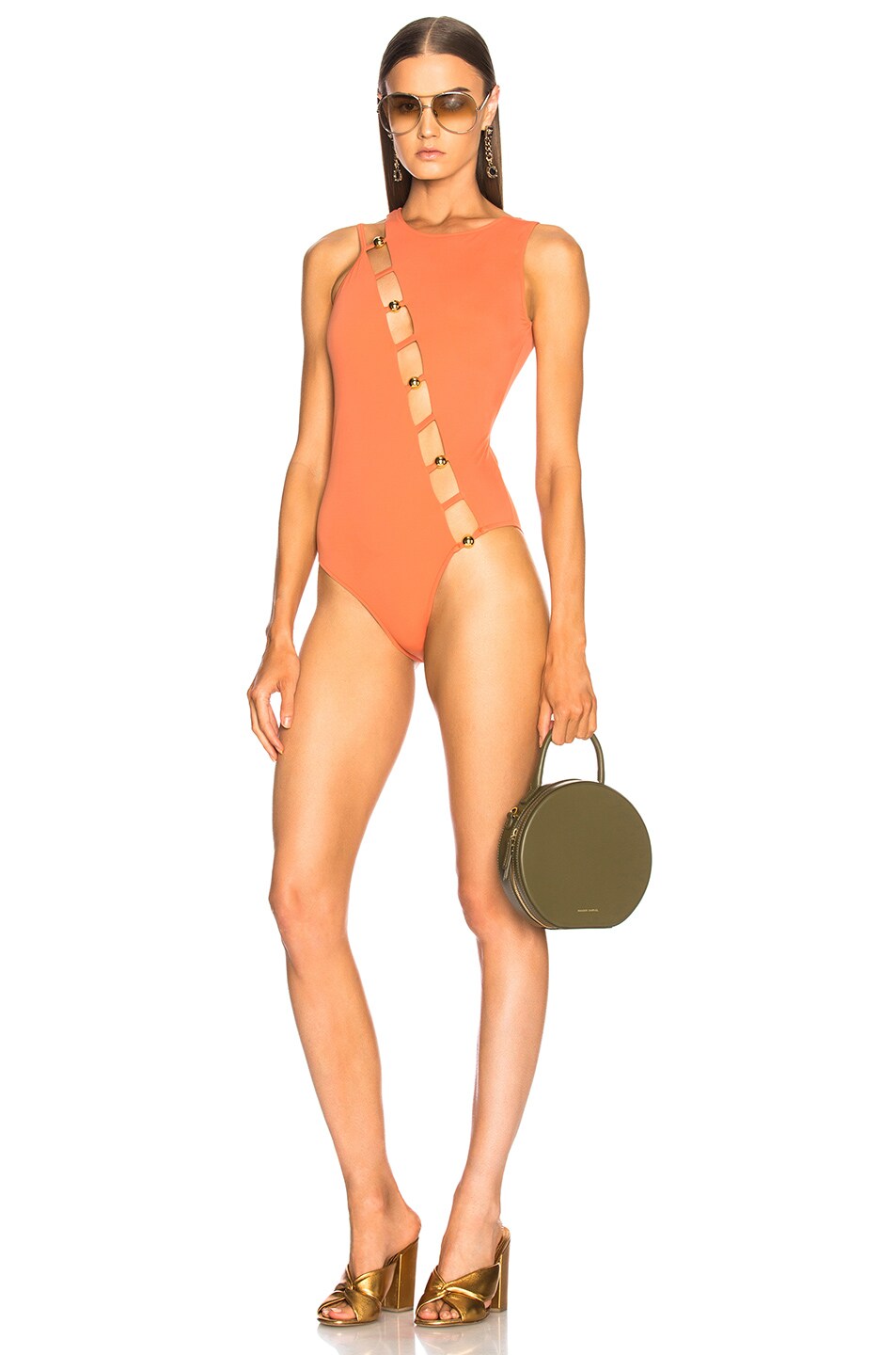 Image 1 of Sand & Blue Camila Swimsuit in Coral