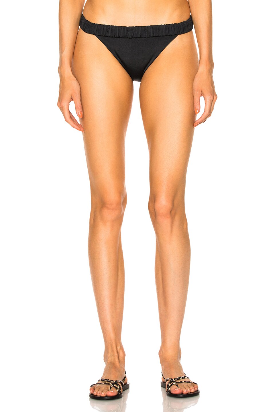Image 1 of Sand & Blue Bale Bikini Bottom in Black