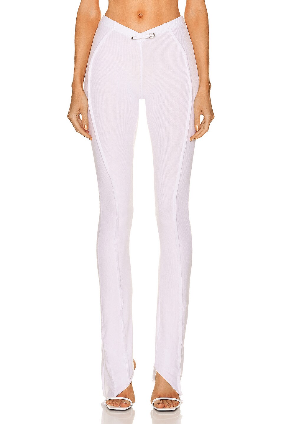Image 1 of SAMI MIRO VINTAGE Asymmetric Pants in White