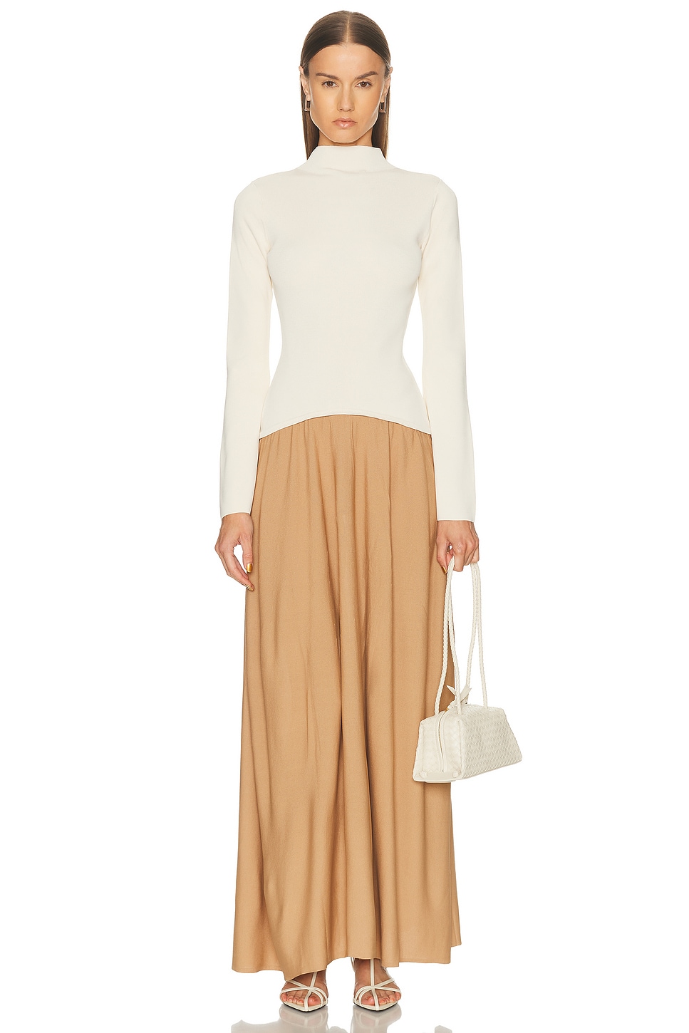 Image 1 of Solid & Striped The Soglio Dress in Camel