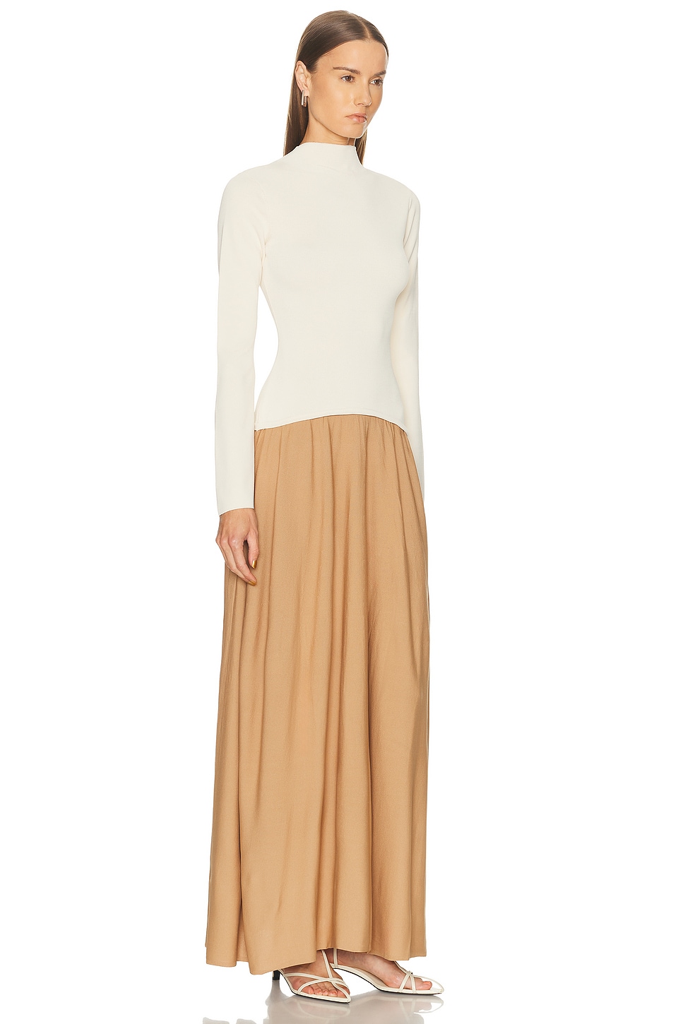 Solid & Striped The Soglio Dress In Brown