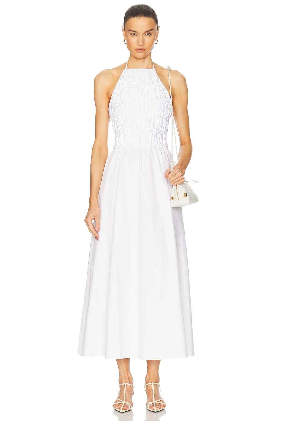 The Meira Dress in White