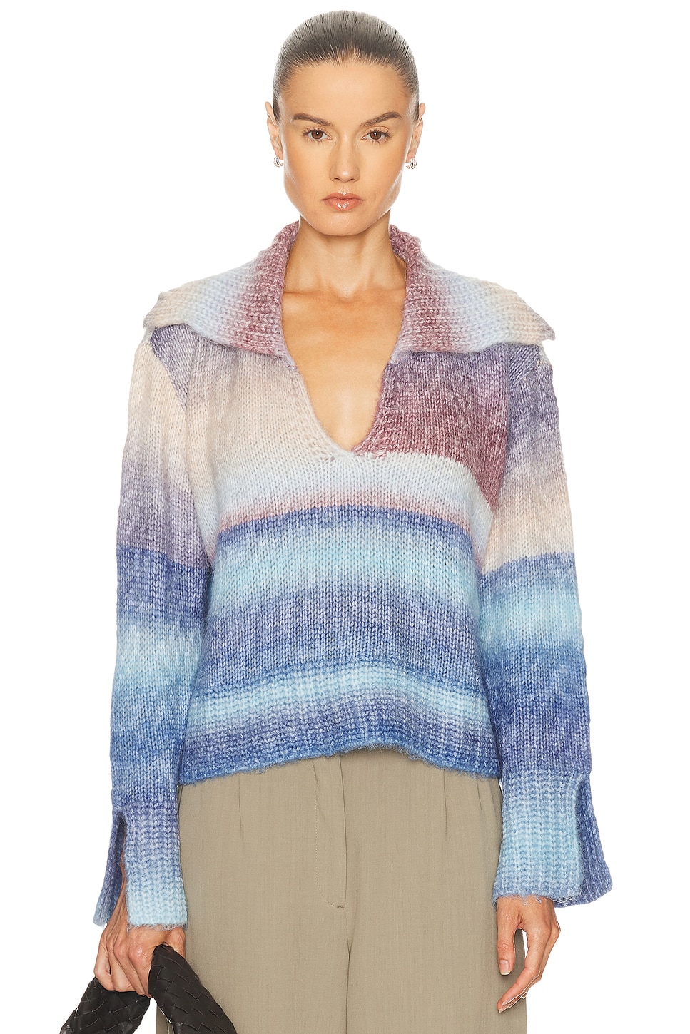 Solid & Striped The Lola Pullover Sweater In Multi