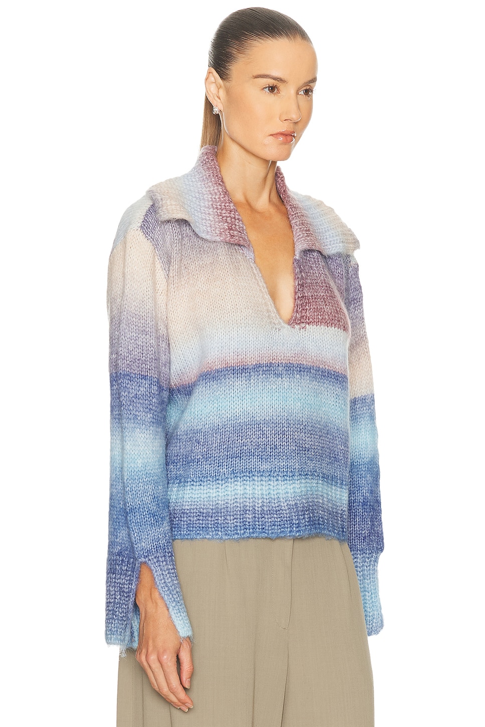 Solid & Striped The Lola Pullover Sweater In Multi