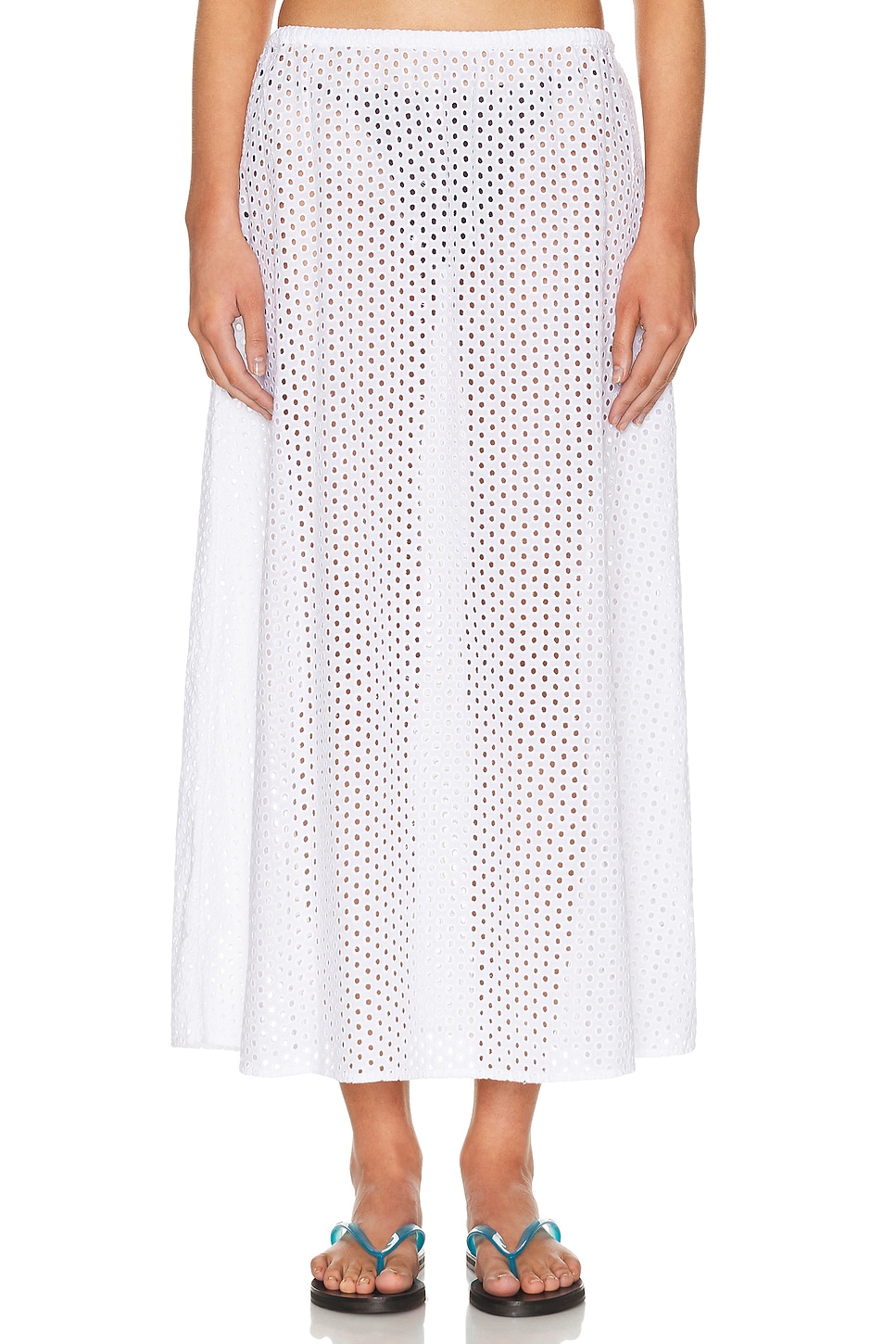 Image 1 of Solid & Striped The Sydney Skirt in Optic White