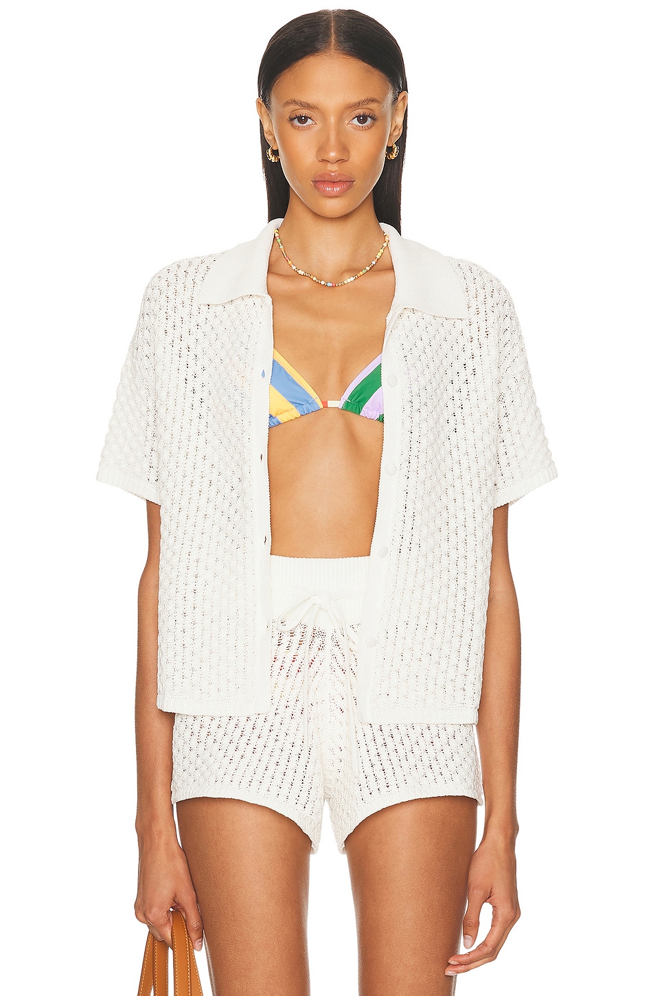 Image 1 of Solid & Striped The Hannah Top in Brule