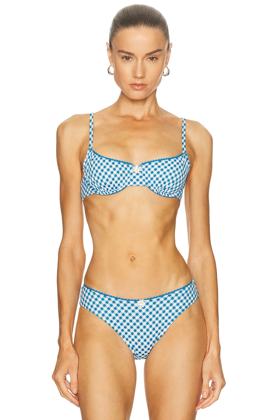 Image 1 of Solid & Striped The Daphne Top in Cosmic Blue