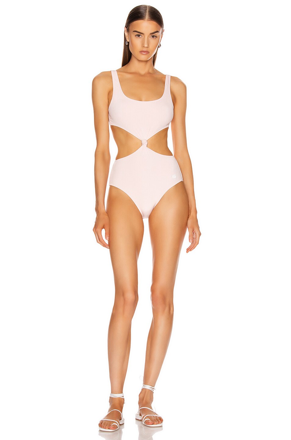 Image 1 of Solid & Striped Bailey Swimsuit in Ballet Rib