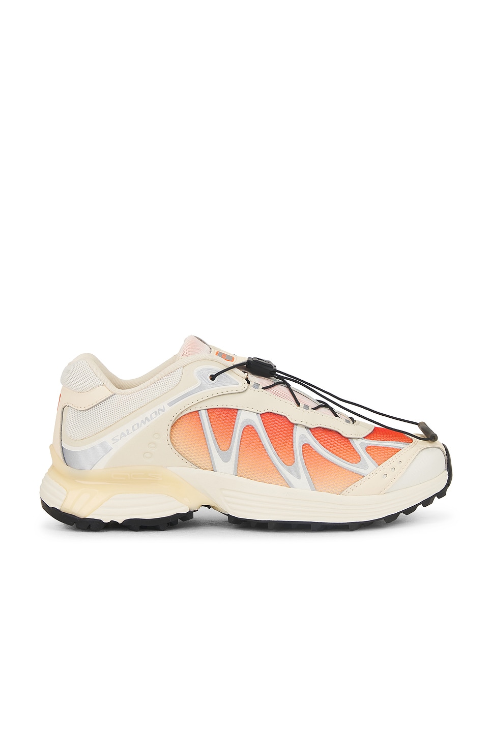 Image 1 of Salomon XT-Whisper Sneaker in Shortbread, Red Orange, & Silver