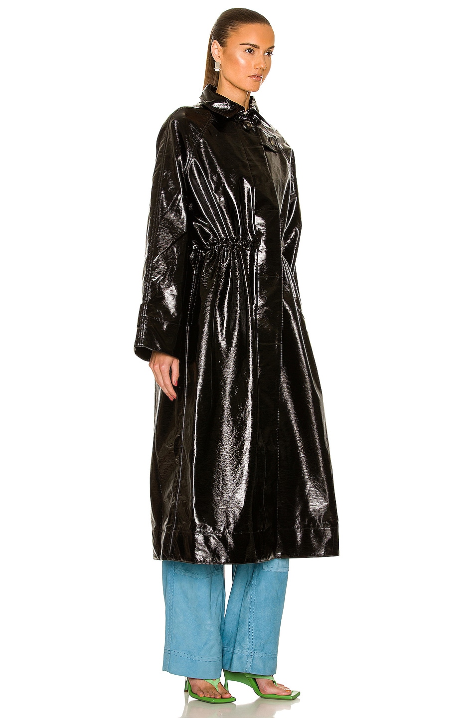 Saks Potts Ana Coat in Black | FWRD