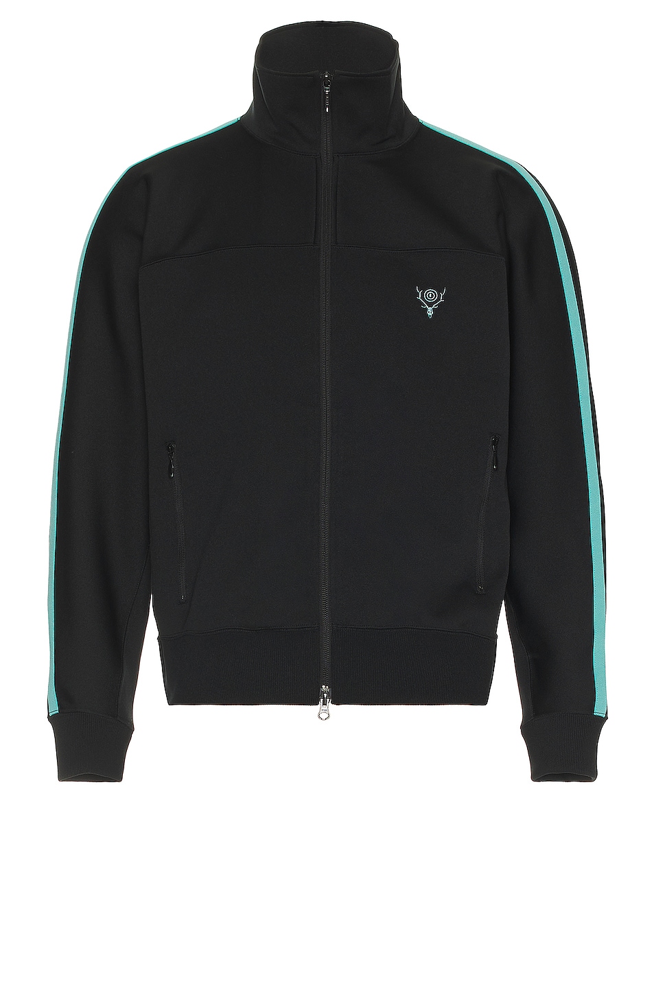 Image 1 of South2 West8 Trainer Jacket in Black