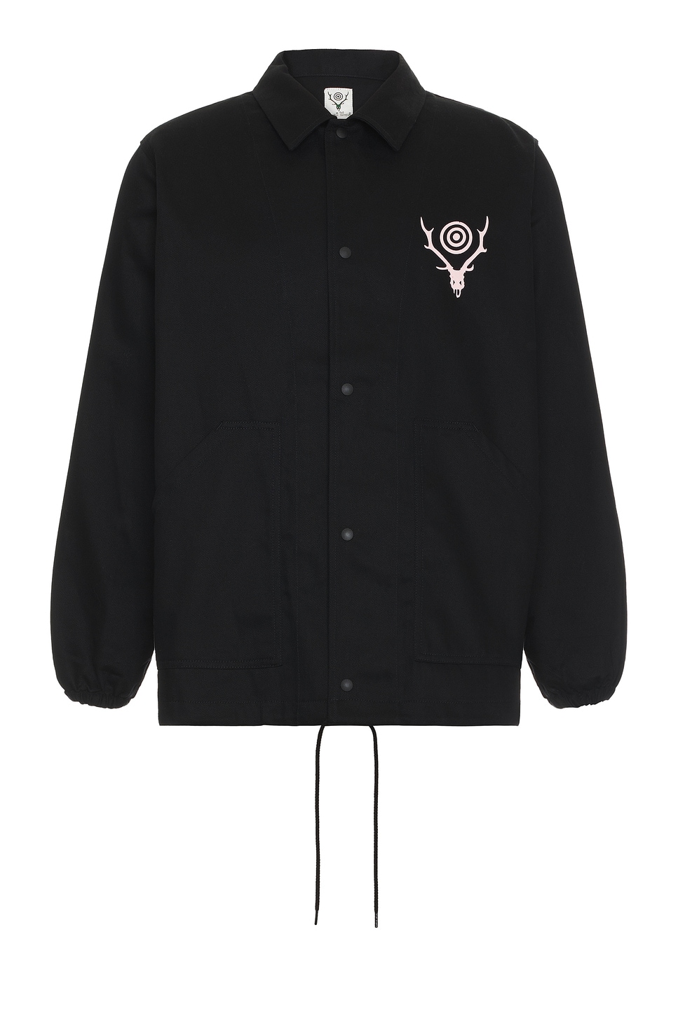 Image 1 of South2 West8 Coach Jacket in Black