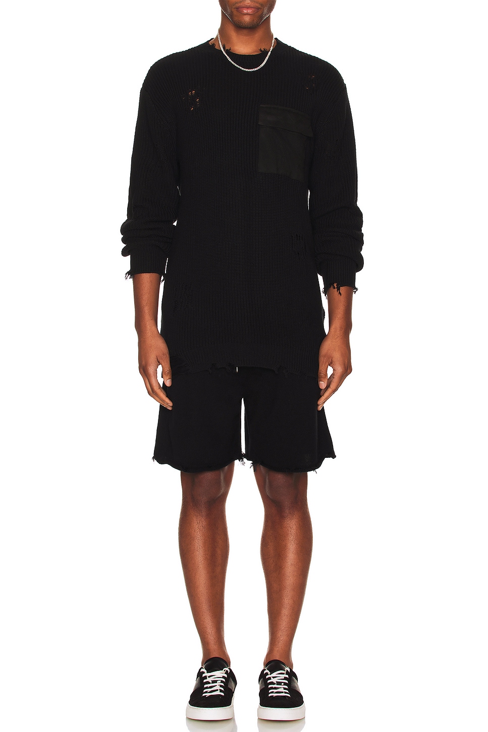 Image 1 of SER.O.YA Devin Sweater in Black