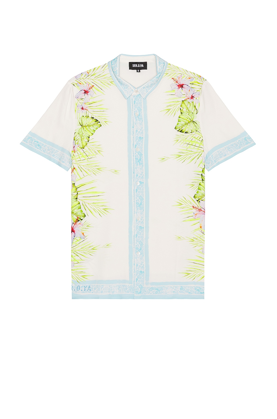 Image 1 of SER.O.YA Darren Shirt in Floral