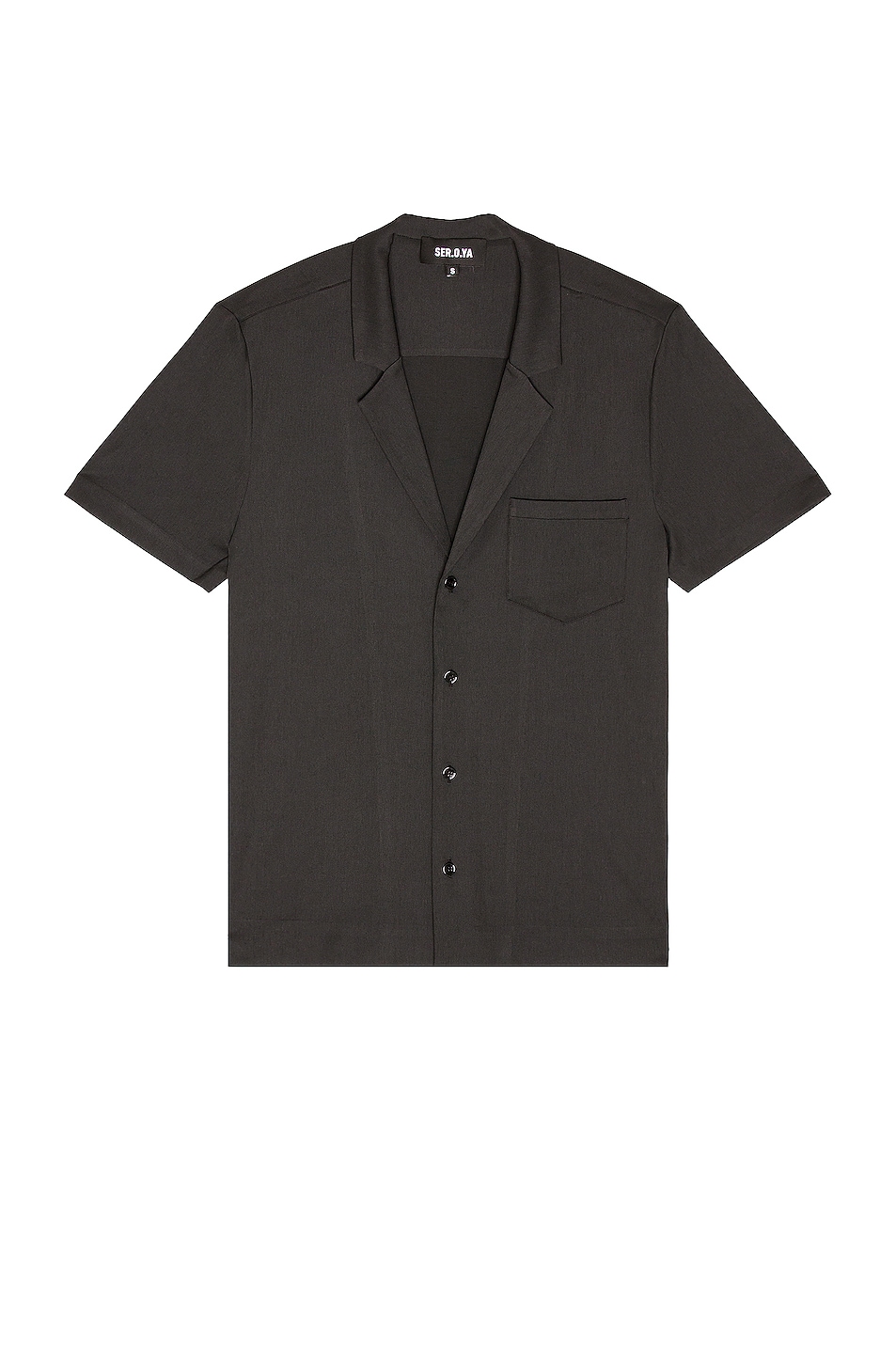 Image 1 of SER.O.YA Malibu Shirt in Black