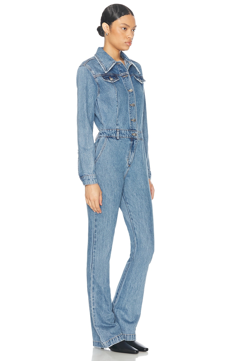 Shop Ser.o.ya Mabel Jumpsuit In River