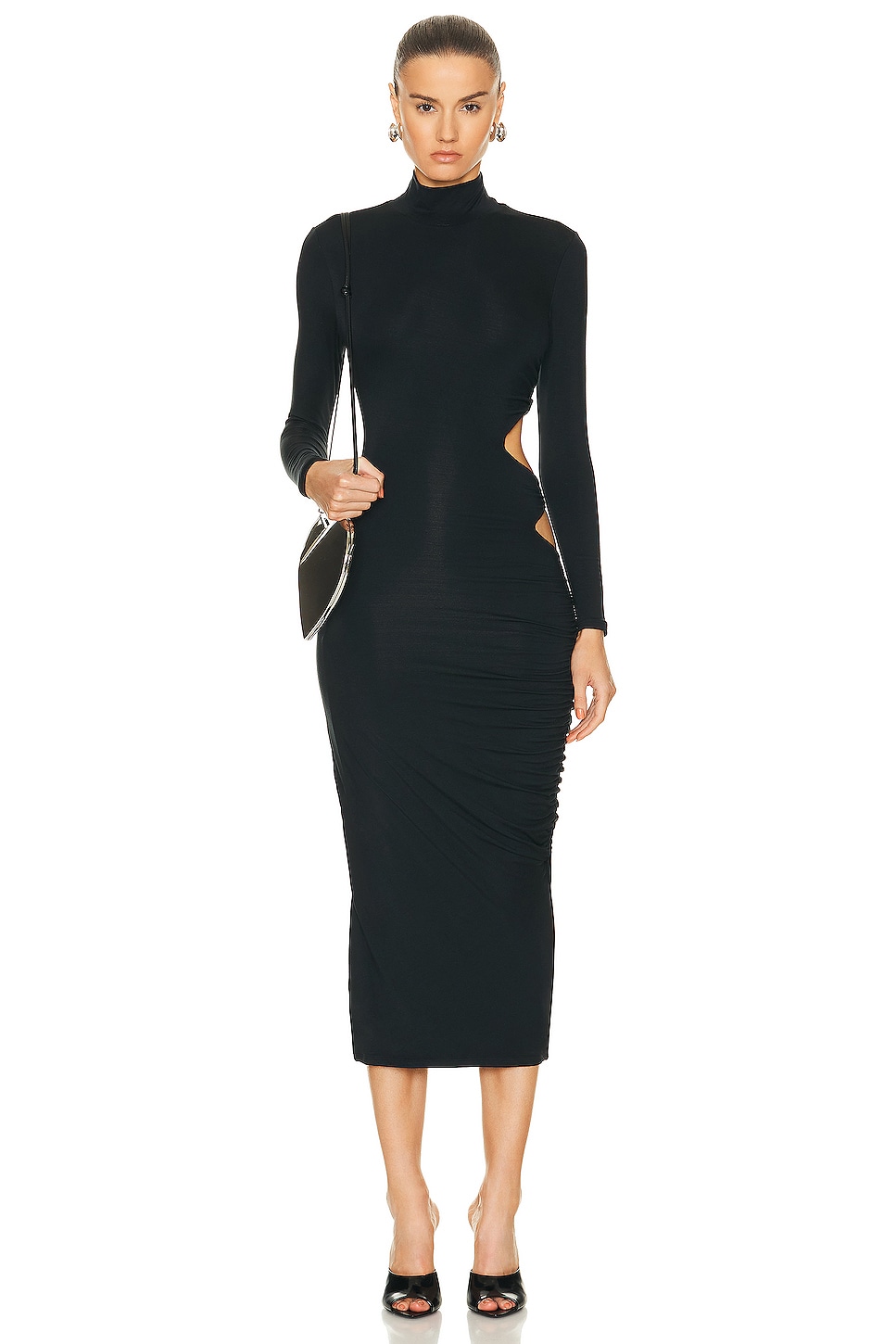 Image 1 of SER.O.YA Chroma Dress in Black