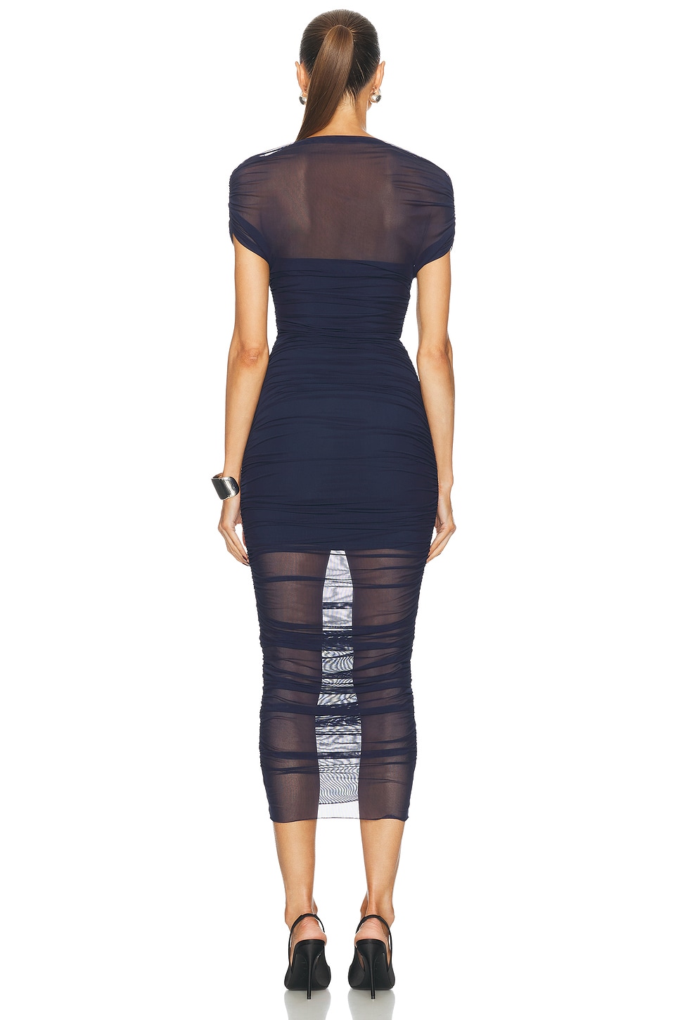 SER.O.YA - Noel Mesh Midi Dress | Plush