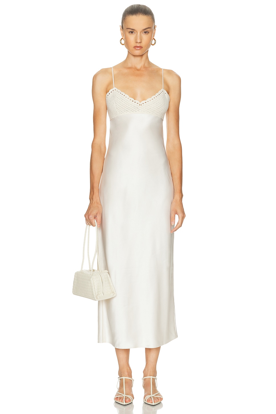 Ser.o.ya Peony Dress In White