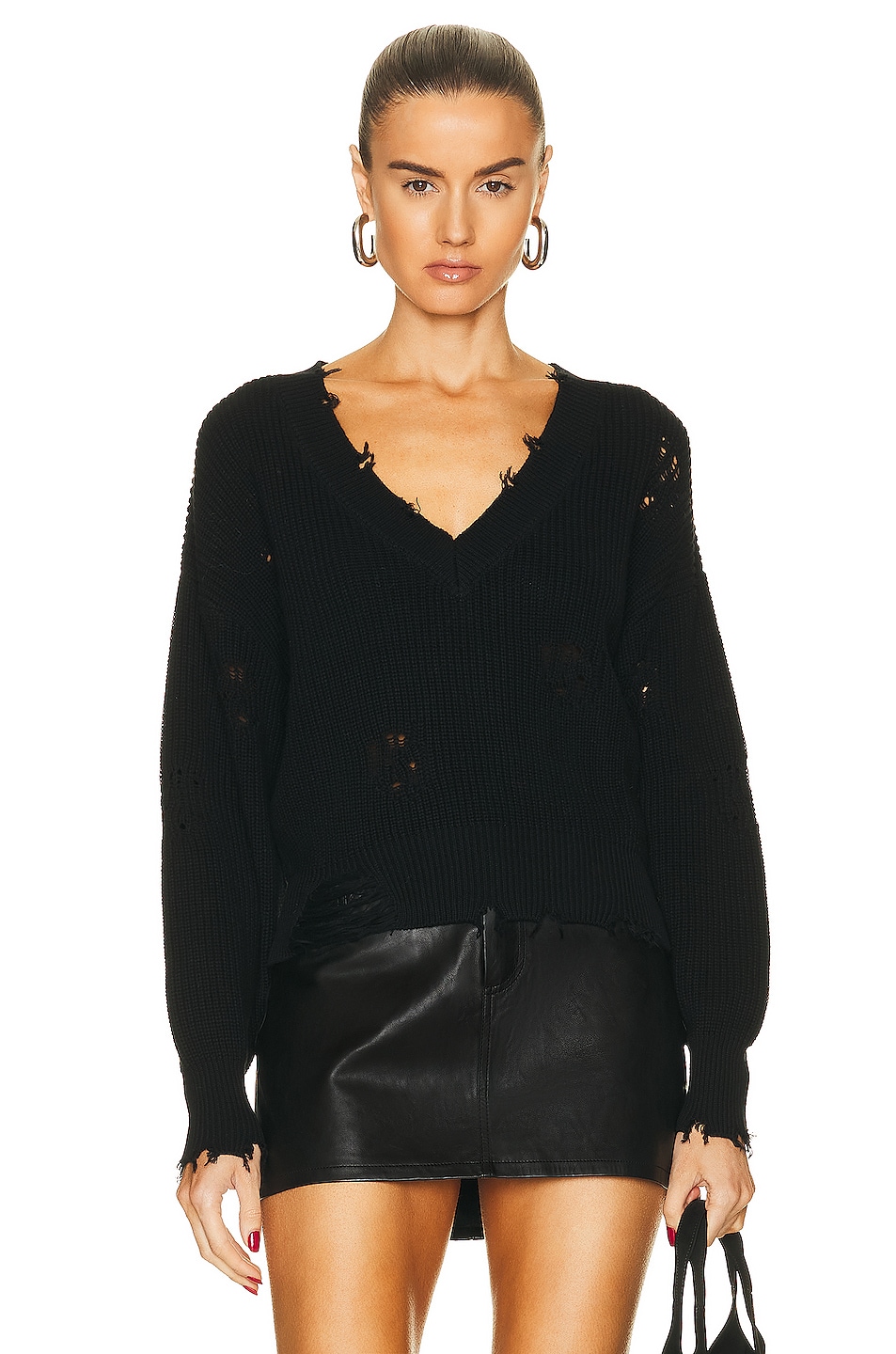 Image 1 of SER.O.YA Syd Sweater in Black