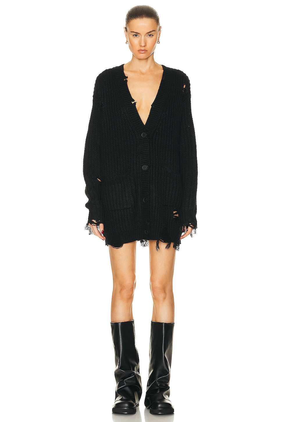 Image 1 of SER.O.YA Florence Sweater in Black