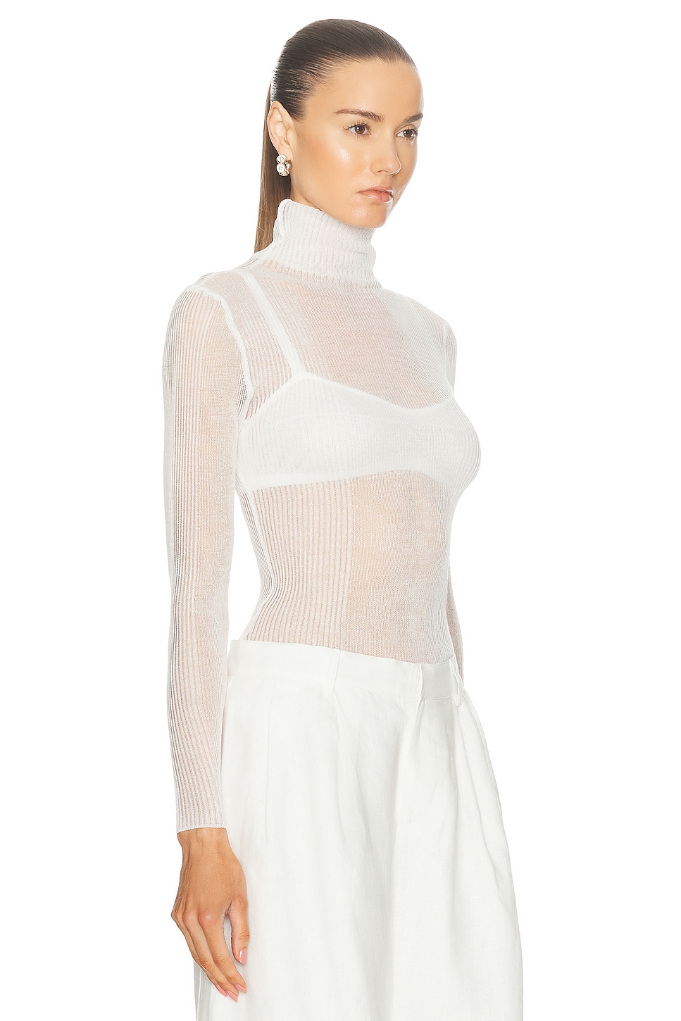 Shop Ser.o.ya Piper Sweater In White