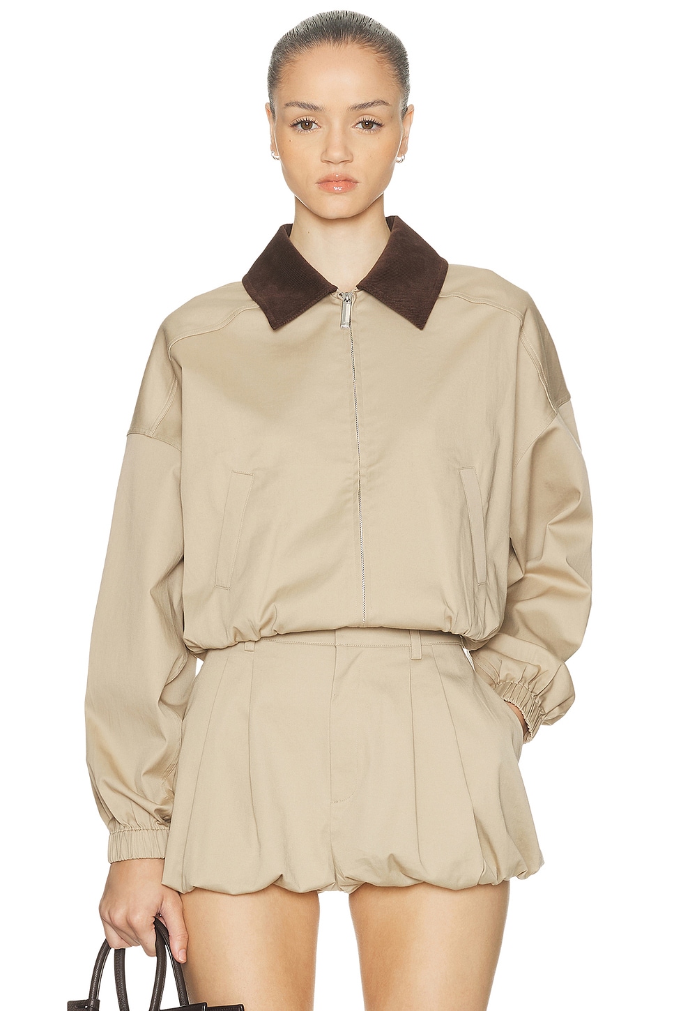 Image 1 of SER.O.YA Marielle Jacket in Sand