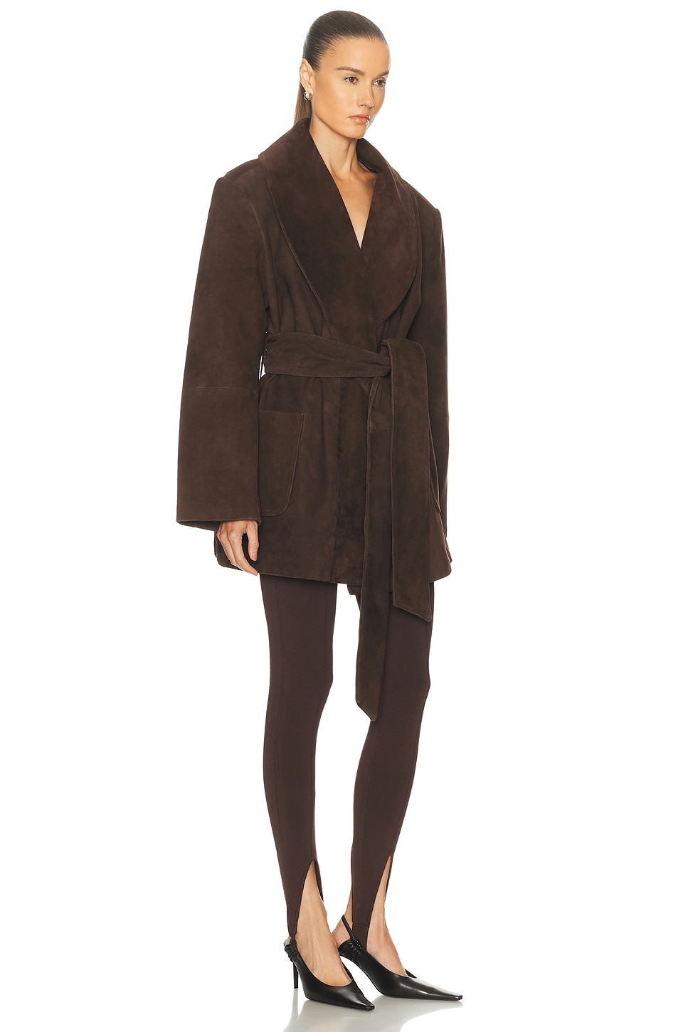 SER.O.YA Chandra Suede Jacket thumbnail