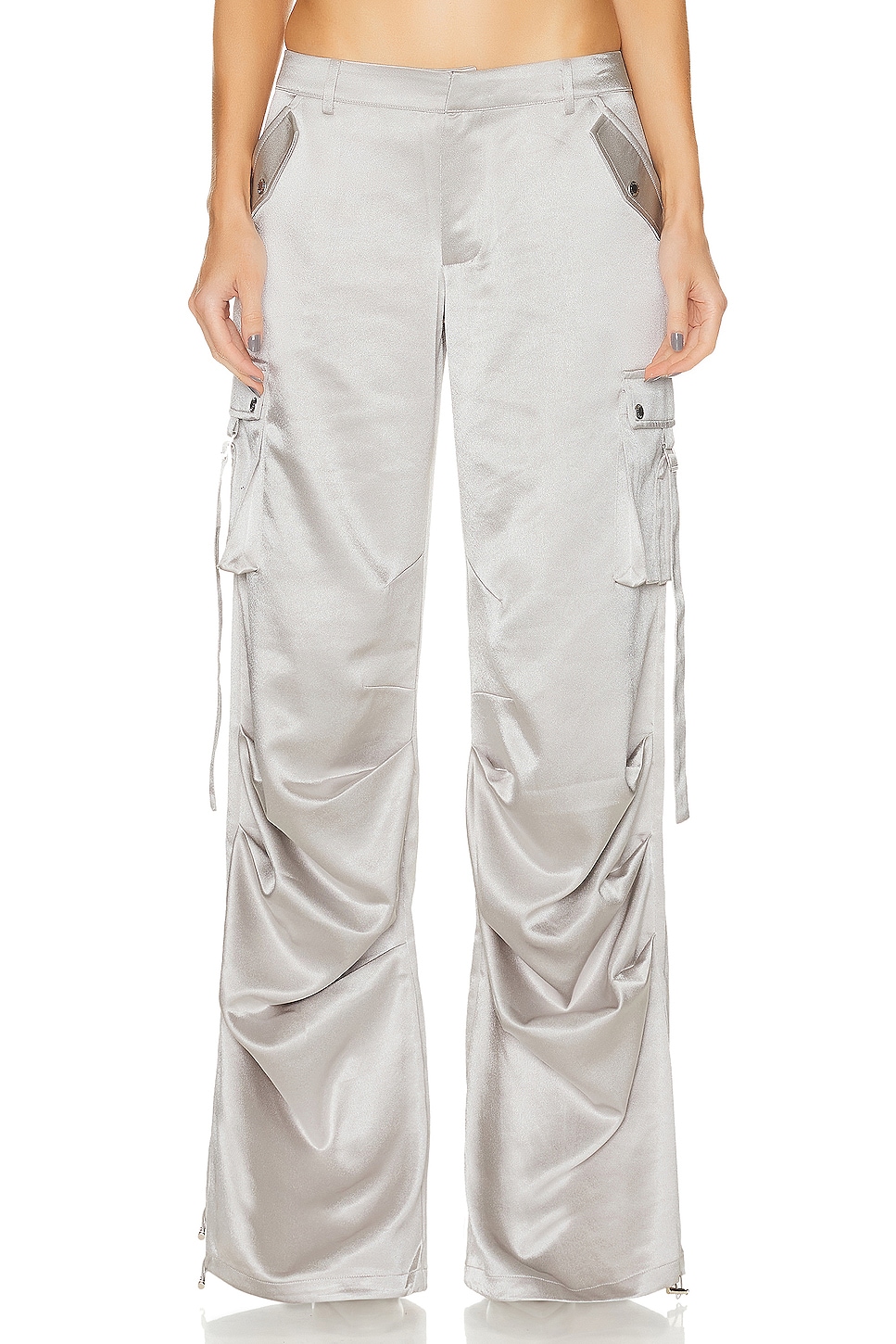 Image 1 of SER.O.YA Lai Cargo Pant in Silver