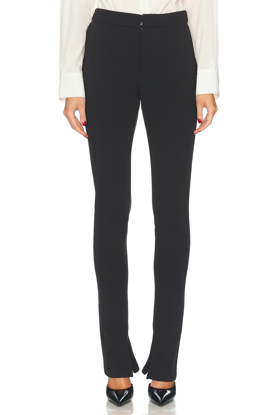 Jinn High Wasted Skinny Pant in Black